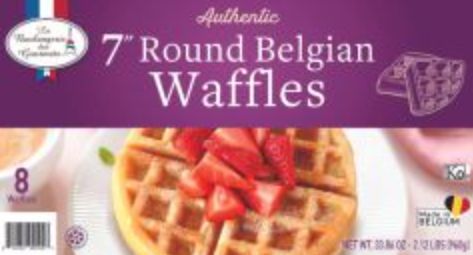 Frozen La Boulangerie des Gourmets - Authentic Belgian Waffles, 24 count