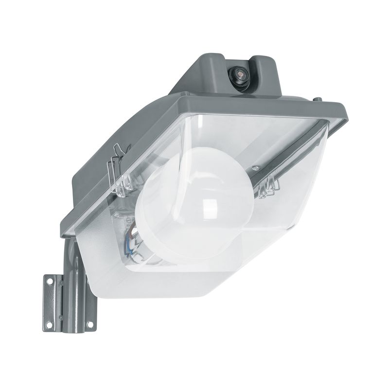 Luminario suburbano de ABS 45W con sensor de luz y lámpara