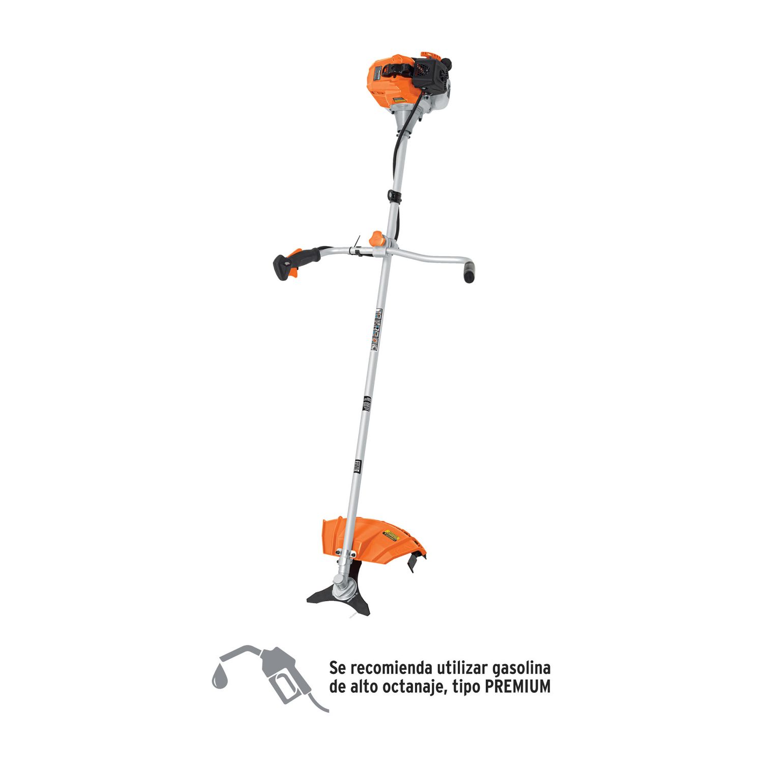 CHAPEADORA A GASOLINA 33 CC MANGO TIPO &#39;BICI&#39;, 18&#39; CORTE