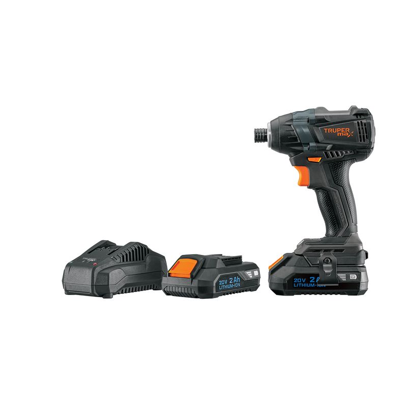 DESTORNILLADOR DE IMPACTO INALÁMBRICO 1/4&#39;, 20V,SIN CARBONES