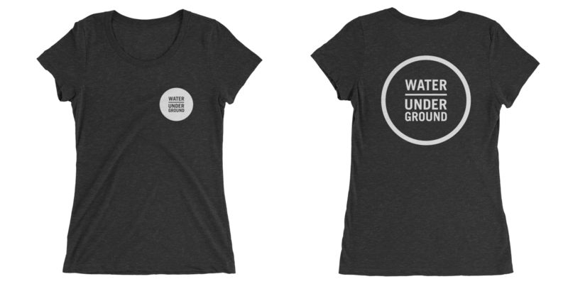 Ladies Classic Water Underground Triblend Tee
