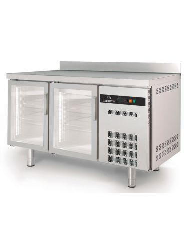 BAJOMOSTRADOR FRIGORIFICO CORECO S-LINE TSRV-150-S PUERTAS DE CRISTAL