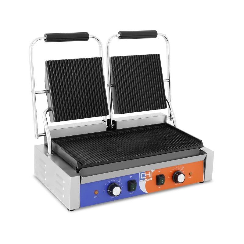 PLANCHA GRIILL ELECTRICA DOBLE