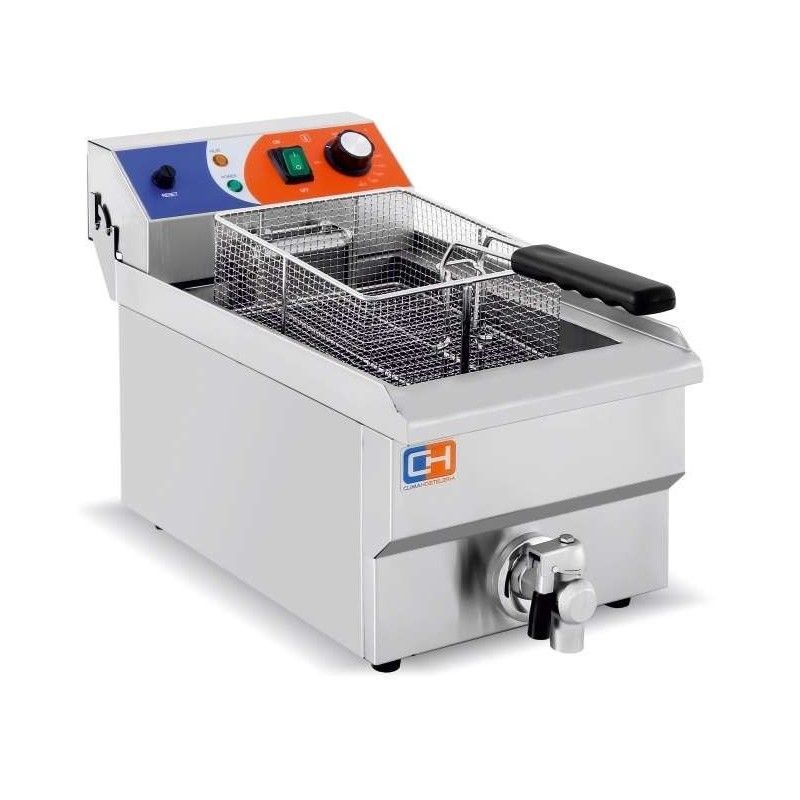 FREIDORA ELECTRICA  CON GRIFO 8 LITROS