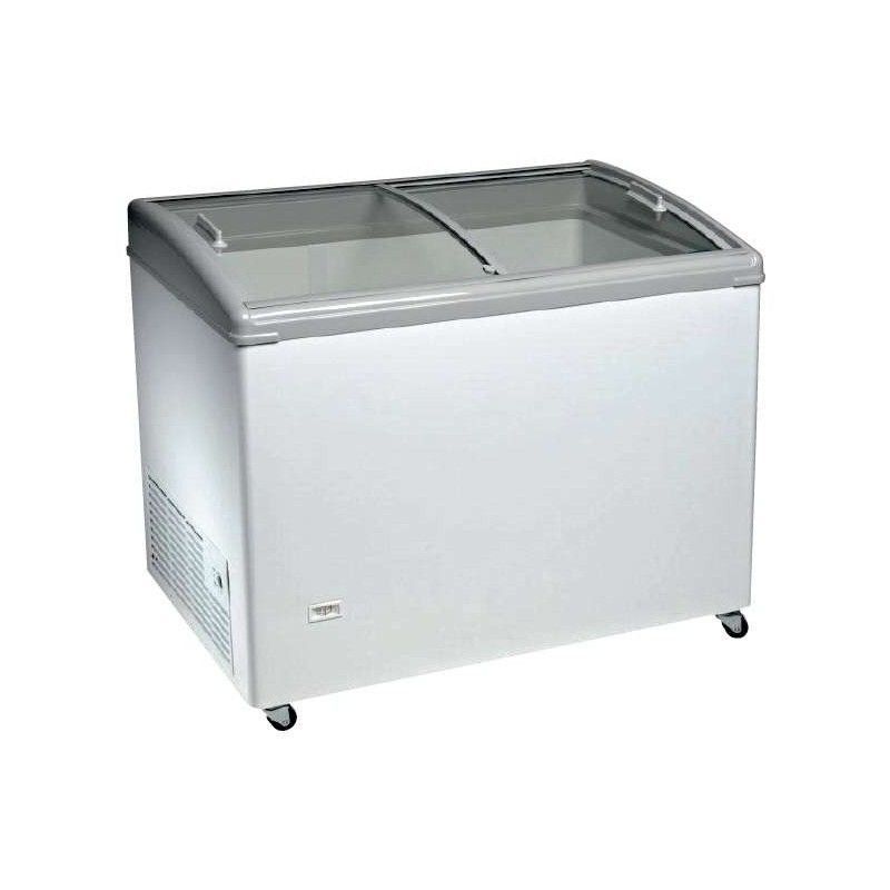 ARCON CONGELADOR CON PUERTAS CORREDERAS DE CRISTAL CURVO 240 LITROS ARCON CONGELADOR CON PUERTAS CORREDERAS DE CRISTAL CURVO 240 LITROS
