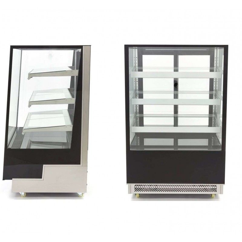 VITRINA EXPOSITORA REFRIGERADA 900  RECTA TRES ESTANTES