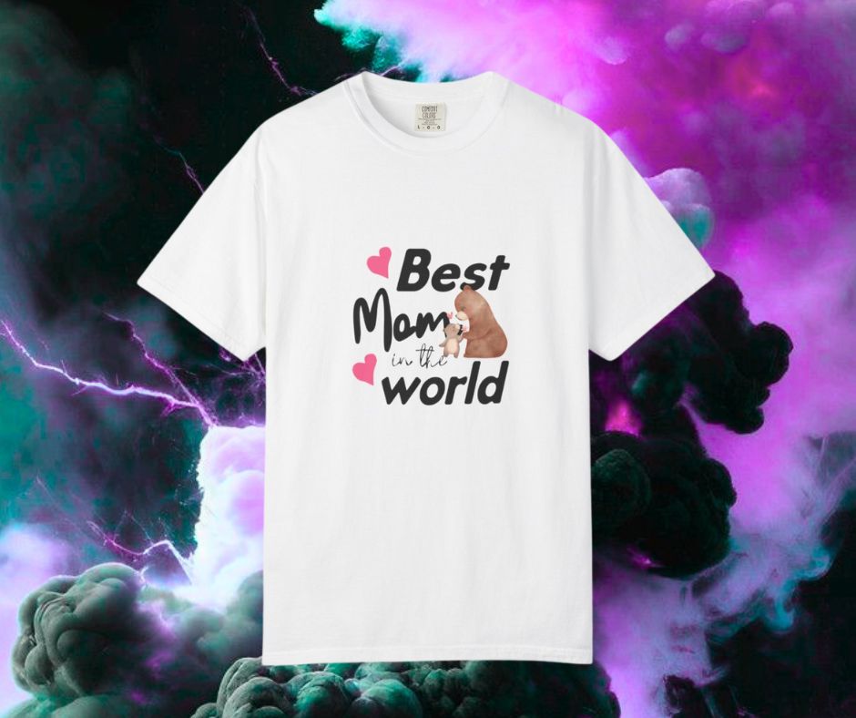 Best Mom in the world Mama Bear Sublimation T-shirt