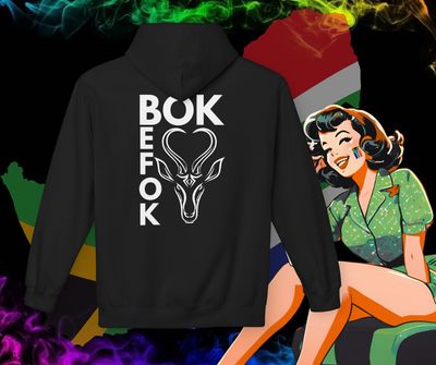 Bok Befok HTV Rear Print Hoodie