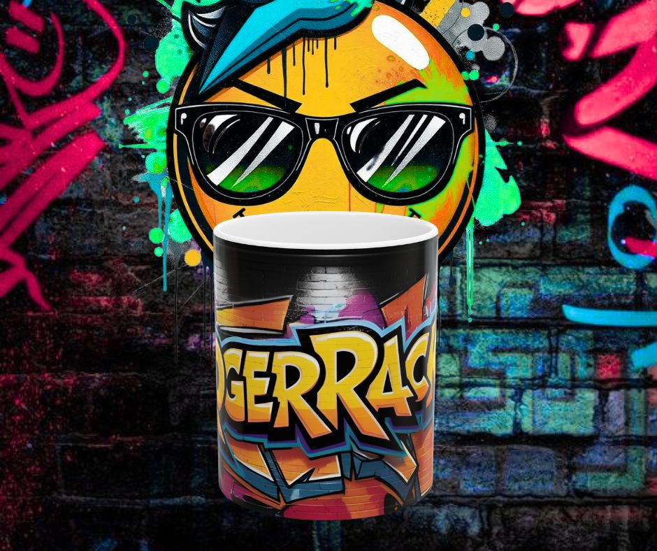 Official RogerRacks Graffiti Design 11oz Mug