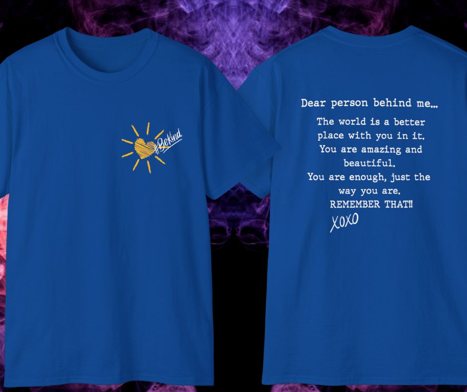 Be Kind, Unisex mental heath Matters Tee