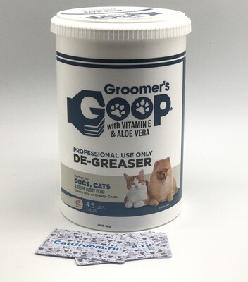 Обезжиривающая паста для шерсти Groomer's Goop Degreaser 4.5 lbs/2.050мл