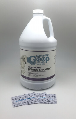 #719 Galloping Goop High-Ho Silver Toning Shampoo Gallon with Pump
