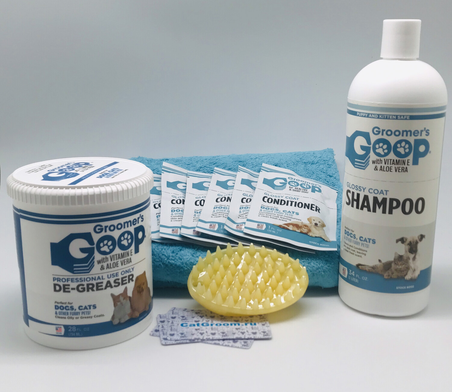 Groomer's Goop набор Kits + DoggyMan Honey smile