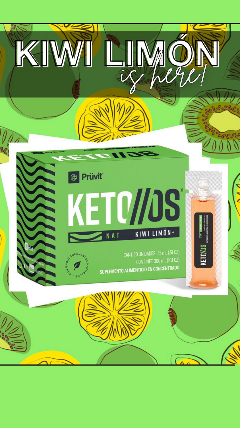 *one 3pk per customer* Liquid Ketones - Kiwi limon 🥝 