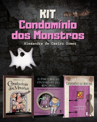 Kit Condomínio dos Monstros Kit Condomínio dos Monstros
