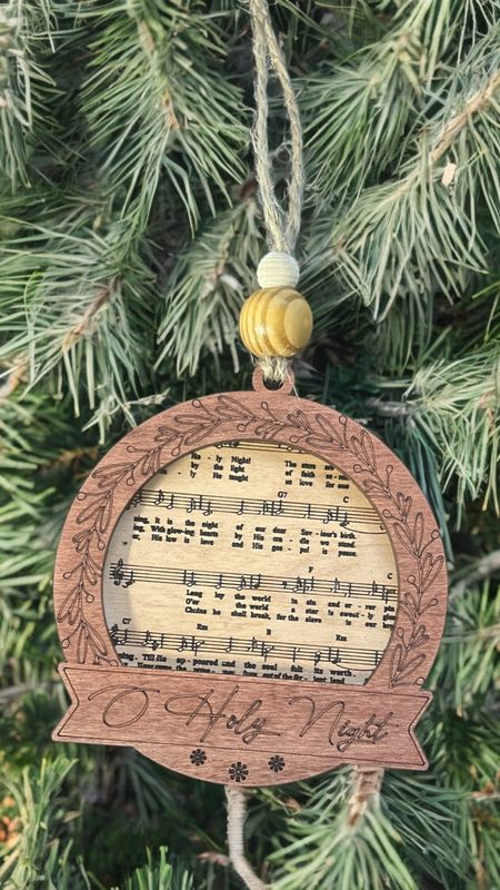 O Holy night tree ornament