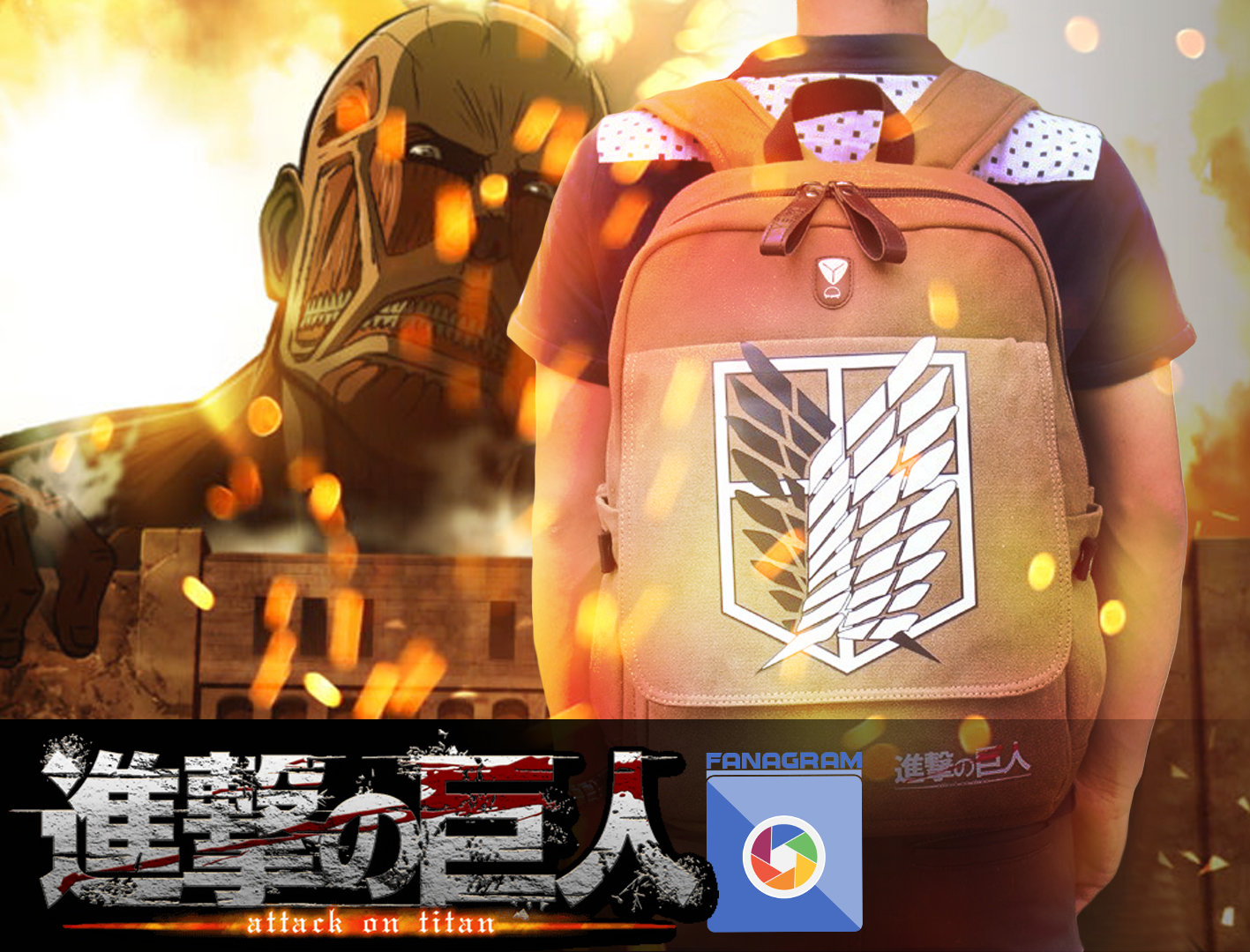 Attack on Titan Backpack