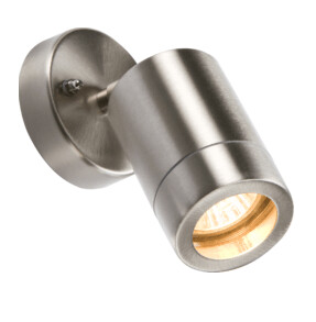 IP65 Lightweight Stainless Steel Adjustable Wall Light GU10