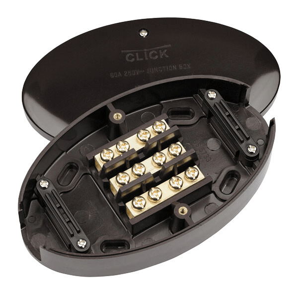60A 3 Terminal Junction Box - Click