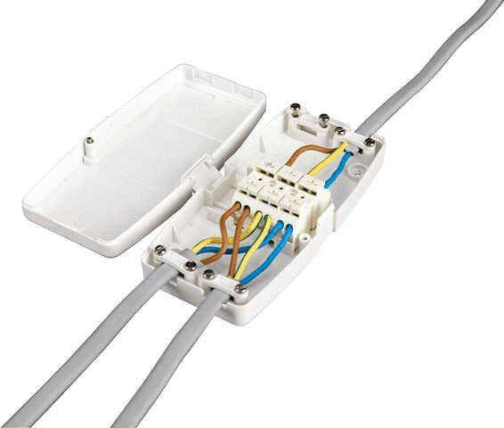 32A 3 Terminal Maintenance Free Junction Box - Hager