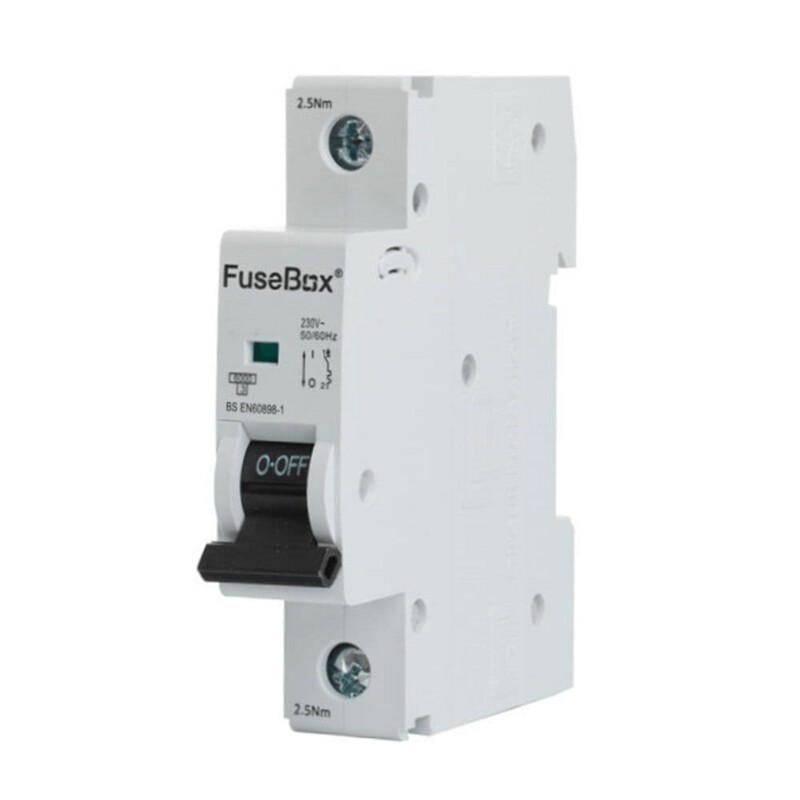 FuseBOX - 6A MCB SP B Curve - MT06B061