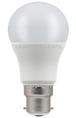 8.5W LED GLS BC/B22 Cap Light Bulb - Crompton - Cool White - 11731 8.5W LED GLS BC/B22 Cap Light Bulb - Crompton - Cool White - 11731