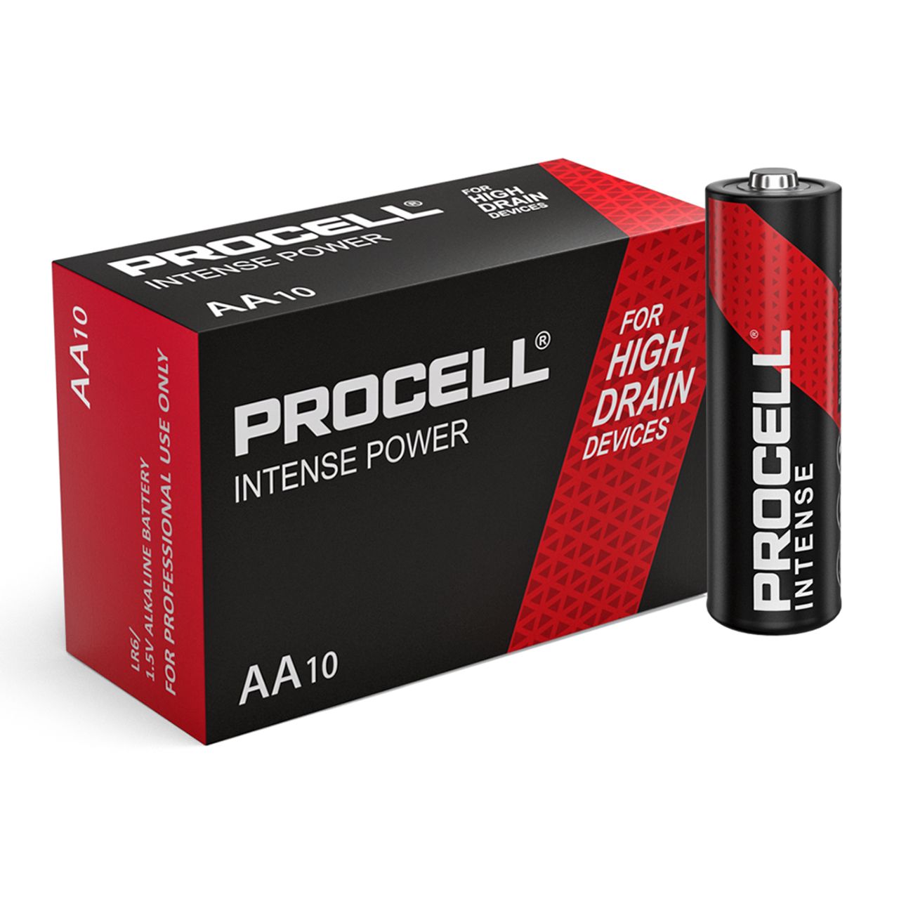Duracell Procell Intense AA Batteries - Pk10 Duracell Procell Intense AA Batteries - Pk10