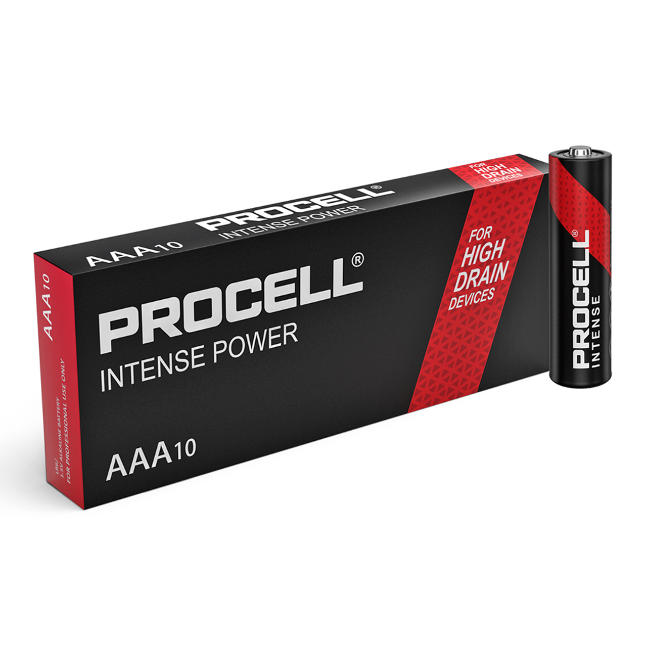 Duracell Procell Intense AAA Batteries - Pk10 Duracell Procell Intense AAA Batteries - Pk10