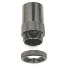 20mm Plastic Adaptor - Male - Black