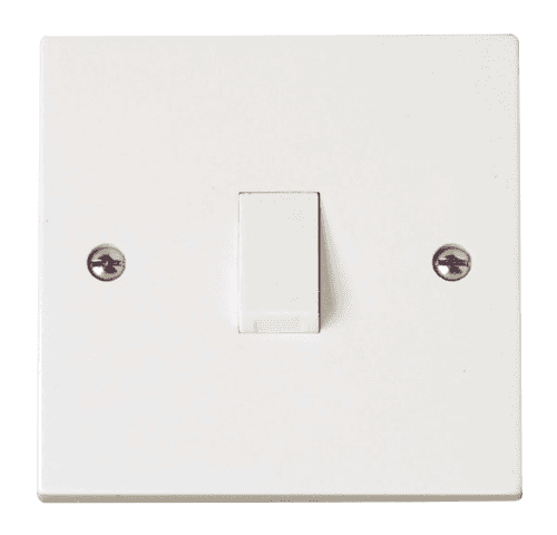 Selectric - 1 Gang 20A DP Switch - White - LG220