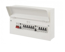 MK - 10 Way Spilt Load Consumer Unit - Fully Populated