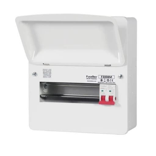 FuseBOX - 8 Way Main Switch Consumer Unit
