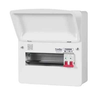 FuseBOX - 8 Way Main Switch Consumer Unit