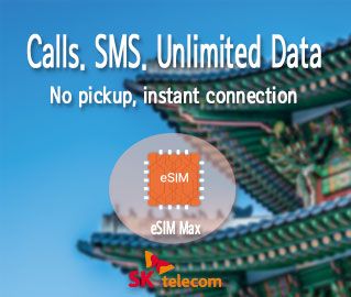 eSIM Max SKT (Data, Calls, SMS)