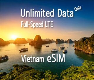 베트남 이심 - 데이터 전용