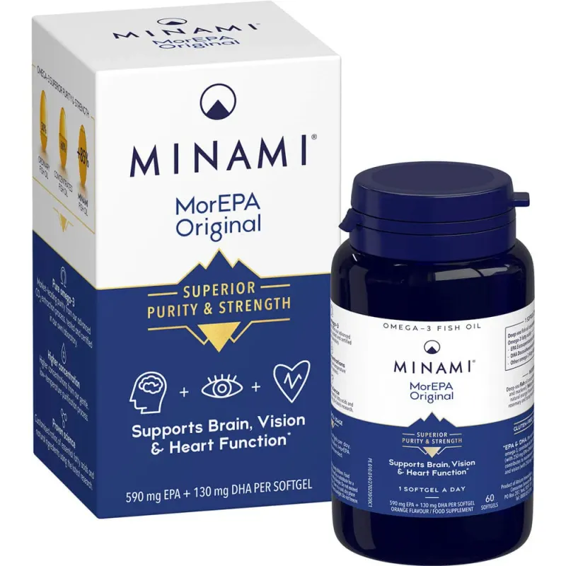 Minami MorEPA Original 60 Softgels
