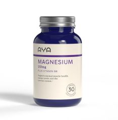 AYA Magnesium 150mg Plus Vitamin B6 30 Tablets