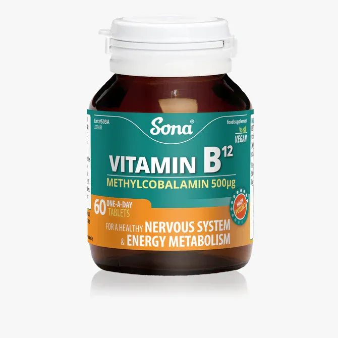 Sona Vitamin B12 60 Tablets