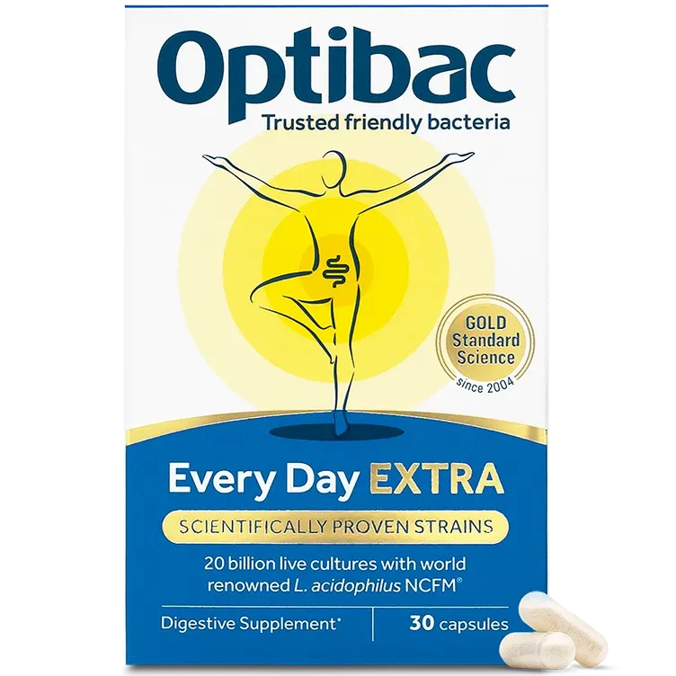 Optibac Every Day Extra Probiotics 30 Capsules