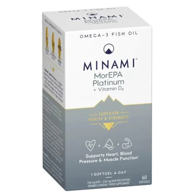 Minami MorEPA Platinum Elite 60 Softgels