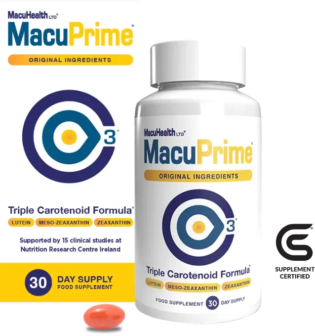 Macuprime Triple Carotenoid Formula 30 Day Supply