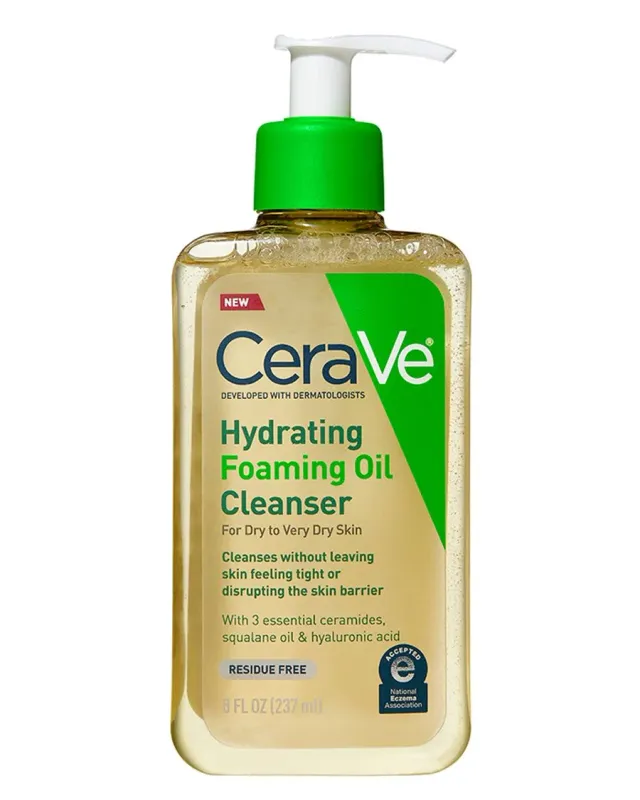 CeraVe Hydrating Foaming Oil Cleanser (236ml)