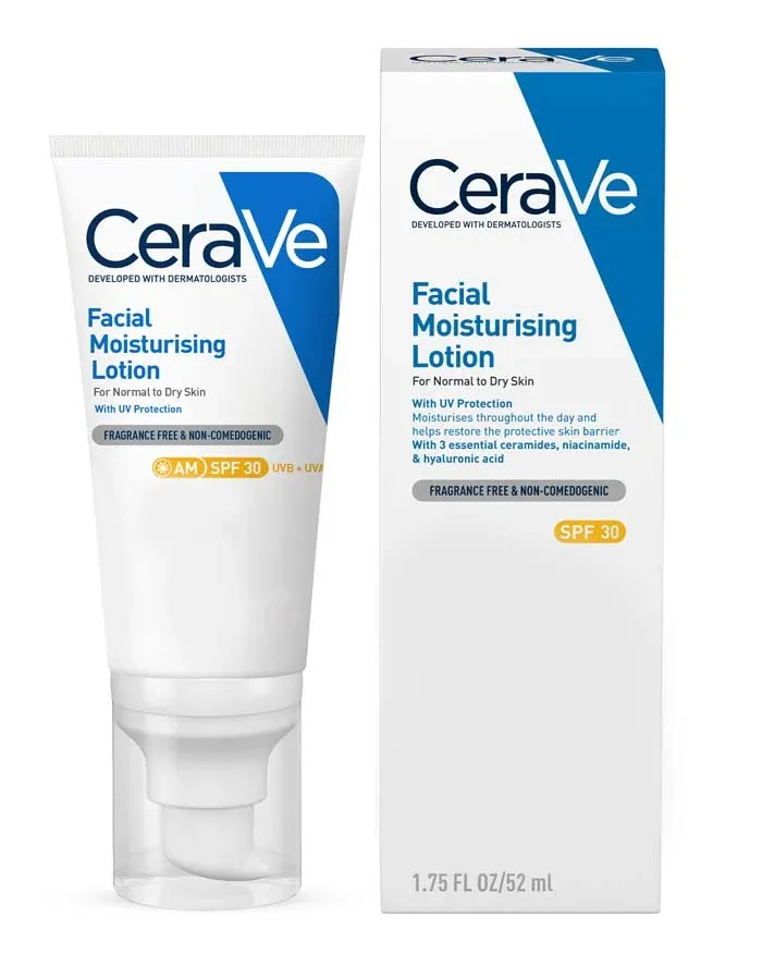 CeraVe Facial Moisturising Lotion AM SPF (52ml)