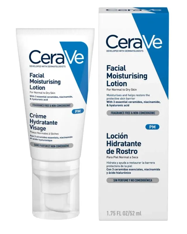 CeraVe Facial Moisturising Lotion PM (52ml)