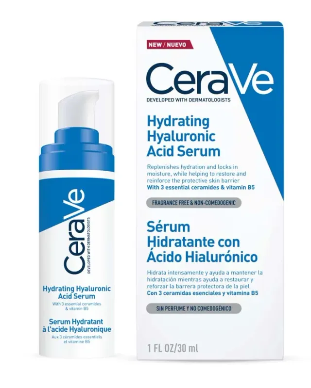 CeraVe Hydrating Hyaluronic Acid Serum (30ml)