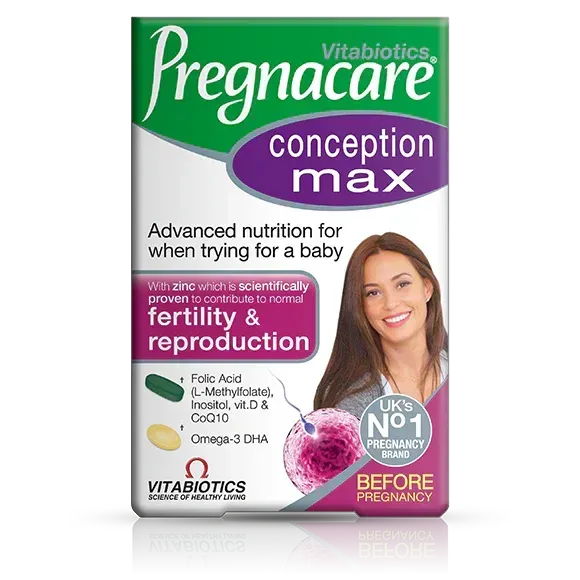 Vitabiotics Pregnacare Conception Max 84 Tablets