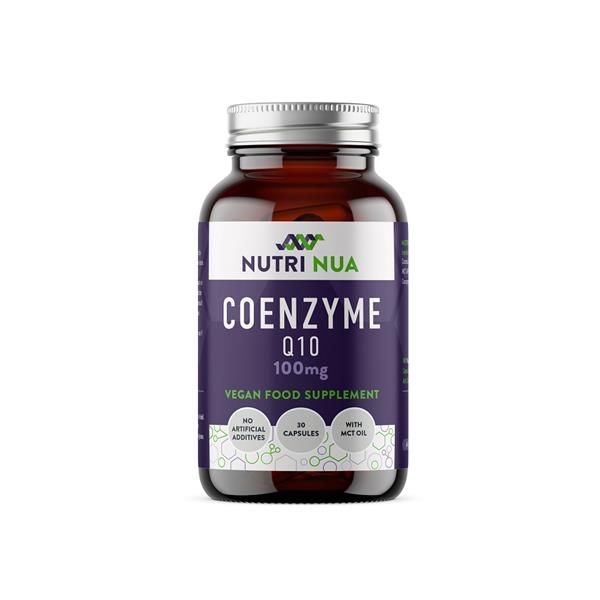 Nutri Nua Coenzyme Q10 100mg 30 Capsules
