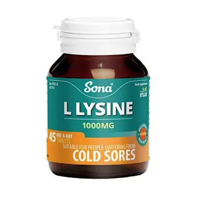 Sona L Lysine 1000mg 45 Tablets