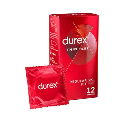 Durex Thin Feel (12 Condoms Pack)