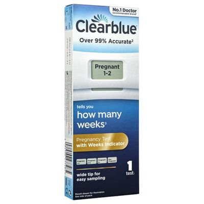 Clearblue Pregnancy Test With Weeks Indicator (1 Test)